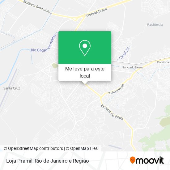 Loja Pramil mapa