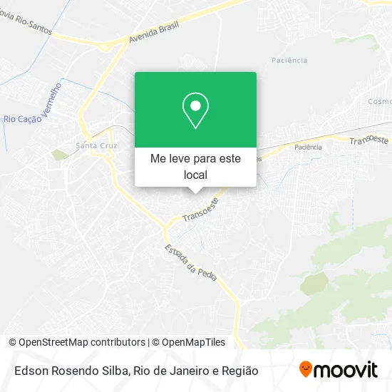 Edson Rosendo Silba mapa