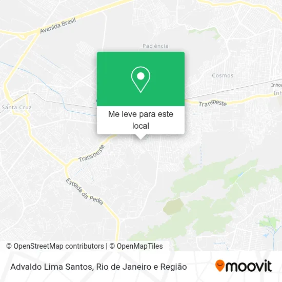 Advaldo Lima Santos mapa