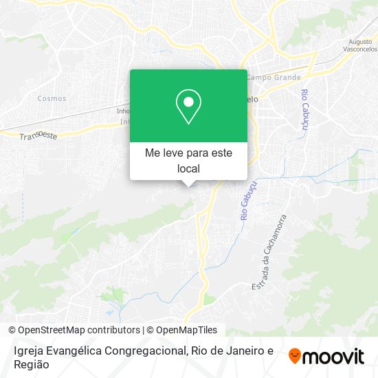 Igreja Evangélica Congregacional mapa