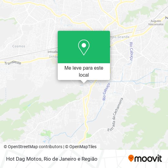 Hot Dag Motos mapa