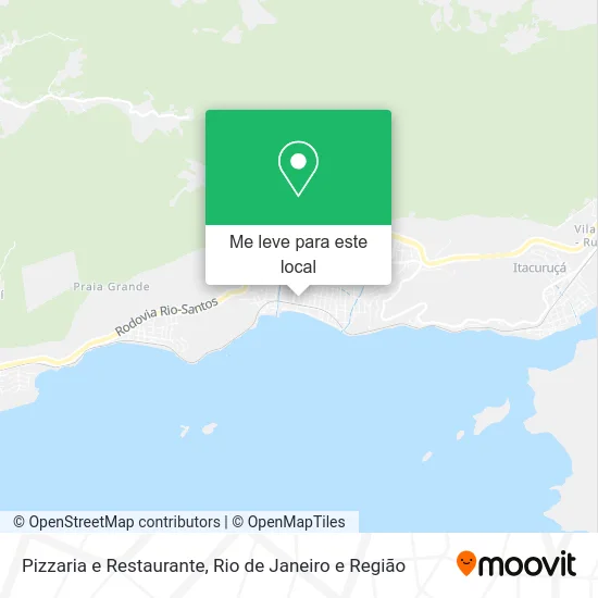 Pizzaria e Restaurante mapa