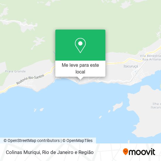 Colinas Muriqui mapa