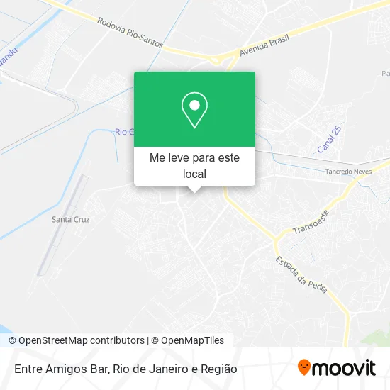 Entre Amigos Bar mapa