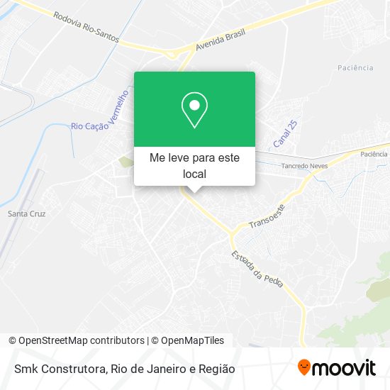 Smk Construtora mapa