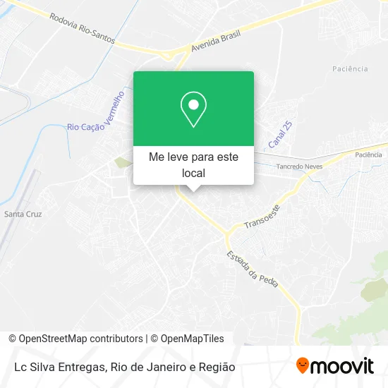 Lc Silva Entregas mapa