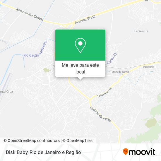Disk Baby mapa