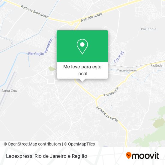 Leoexpress mapa
