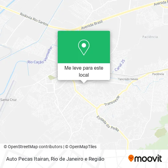 Auto Pecas Itairan mapa