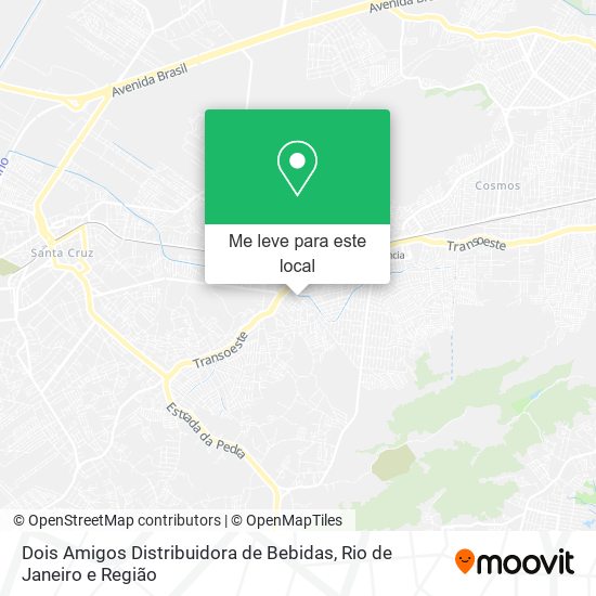 Dois Amigos Distribuidora de Bebidas mapa