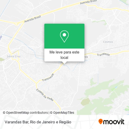 Varandas Bar mapa