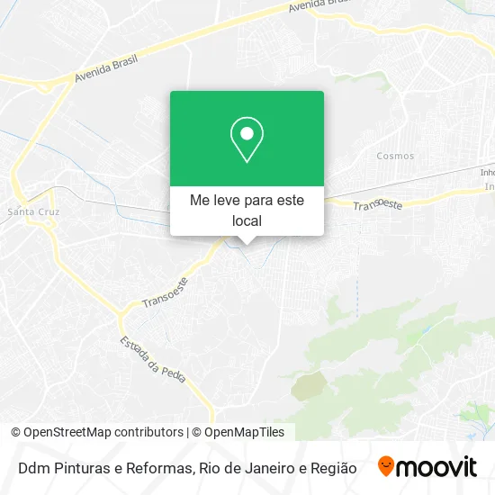 Ddm Pinturas e Reformas mapa