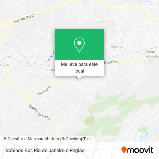 Sabinos Bar mapa