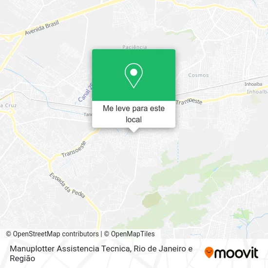 Manuplotter Assistencia Tecnica mapa