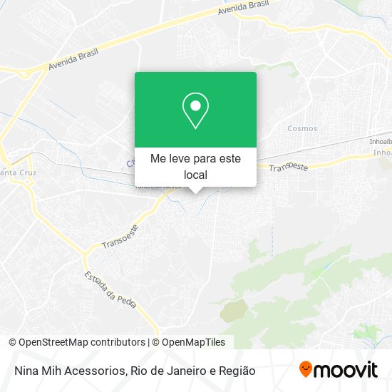 Nina Mih Acessorios mapa