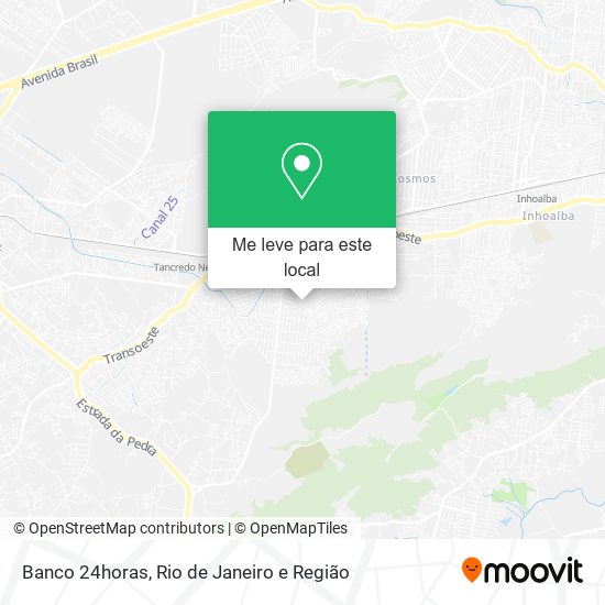 Banco 24horas mapa