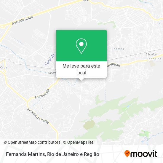 Fernanda Martins mapa