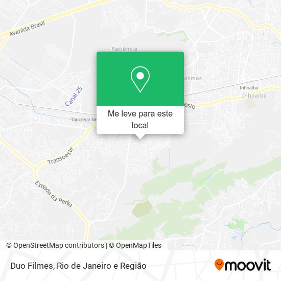 Duo Filmes mapa