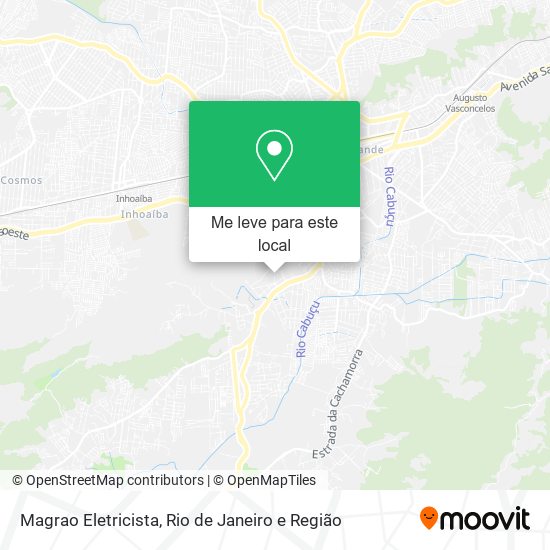 Magrao Eletricista mapa