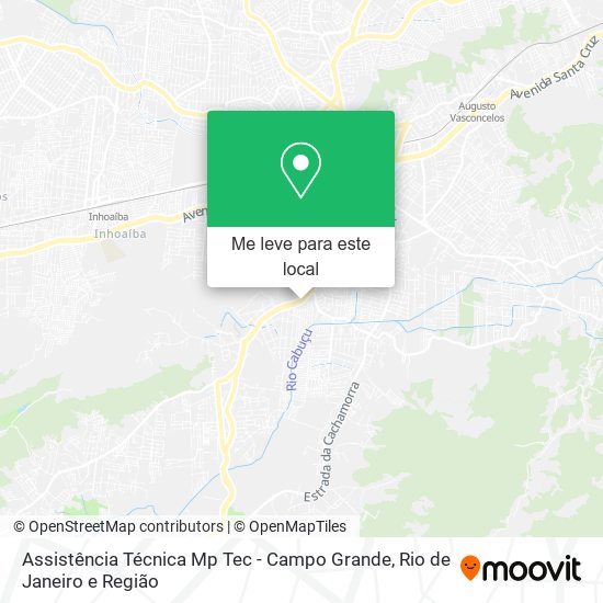 Assistência Técnica Mp Tec - Campo Grande mapa