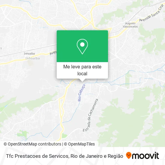 Tfc Prestacoes de Servicos mapa