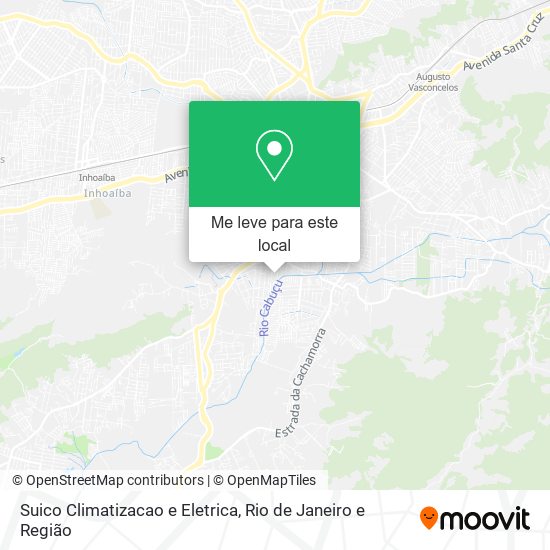 Suico Climatizacao e Eletrica mapa