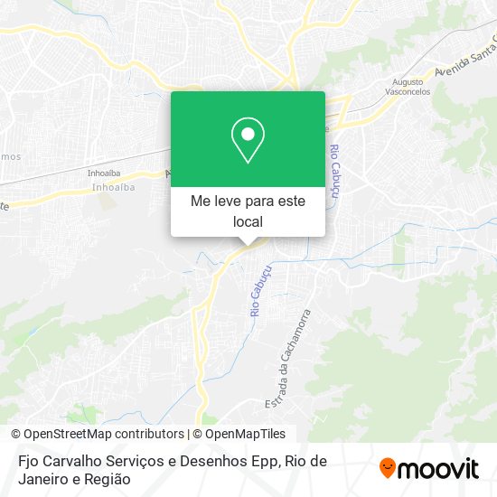 Fjo Carvalho Serviços e Desenhos Epp mapa