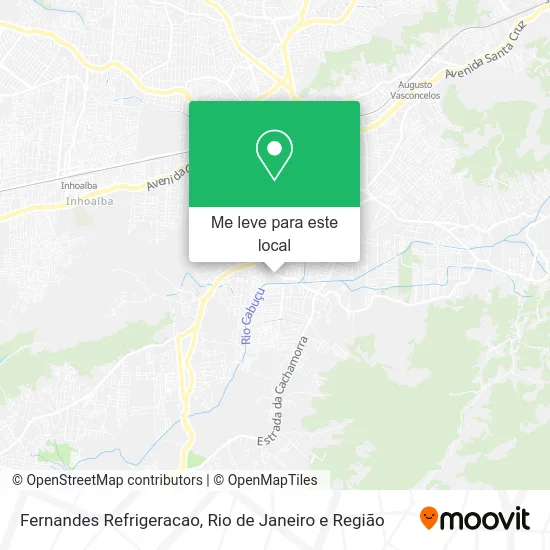 Fernandes Refrigeracao mapa