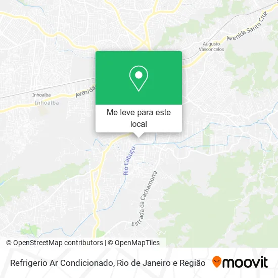 Refrigerio Ar Condicionado mapa