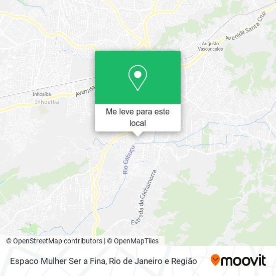 Espaco Mulher Ser a Fina mapa