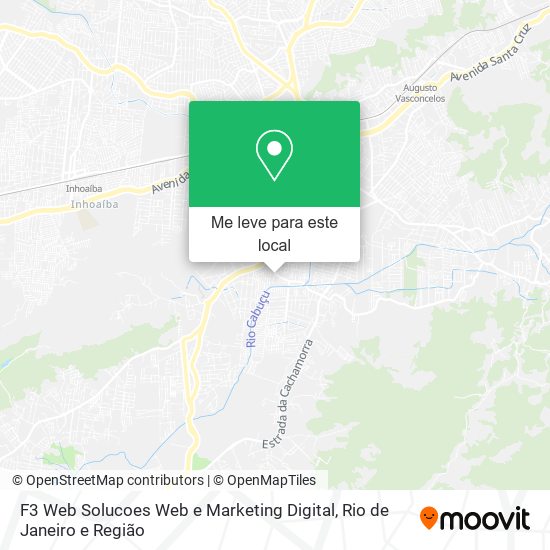 F3 Web Solucoes Web e Marketing Digital mapa