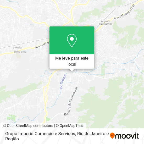Grupo Imperio Comercio e Servicos mapa