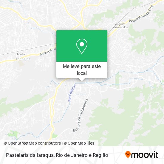 Pastelaria da Iaraqua mapa