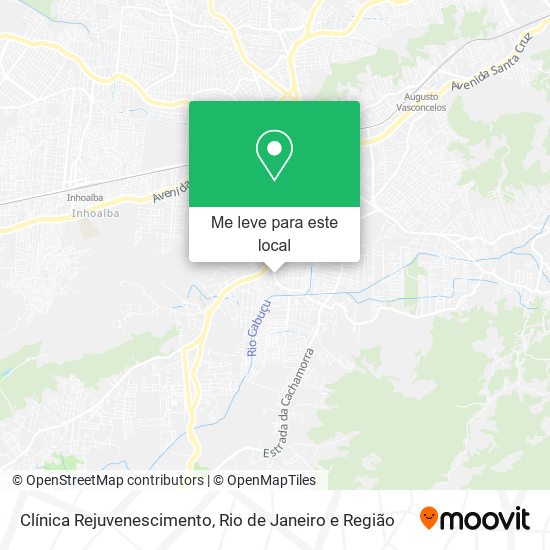 Clínica Rejuvenescimento mapa