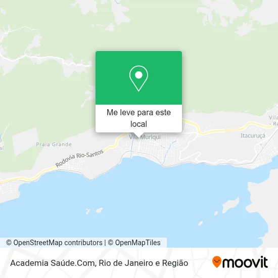 Academia Saúde.Com mapa