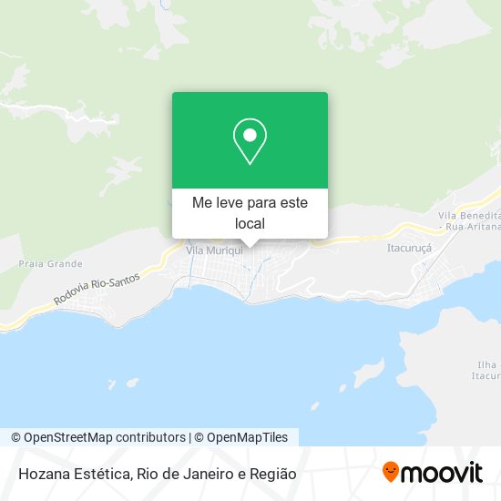 Hozana Estética mapa