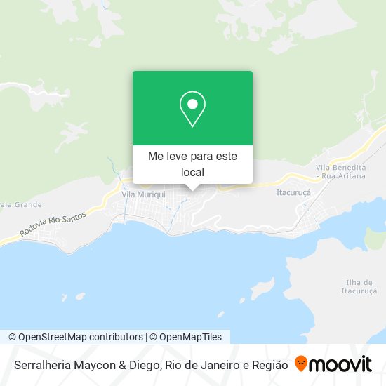 Serralheria Maycon & Diego mapa