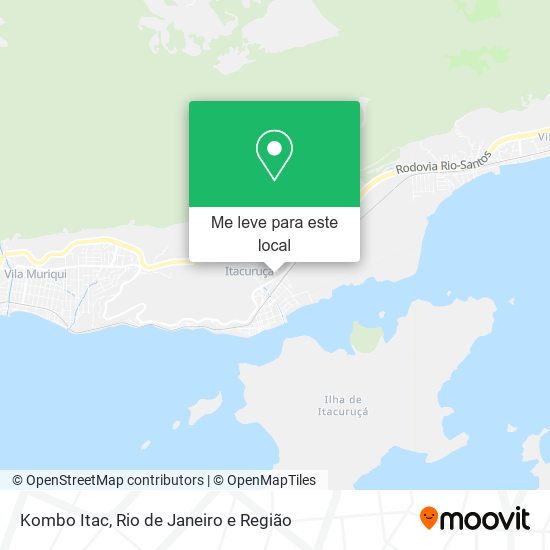 Kombo Itac mapa