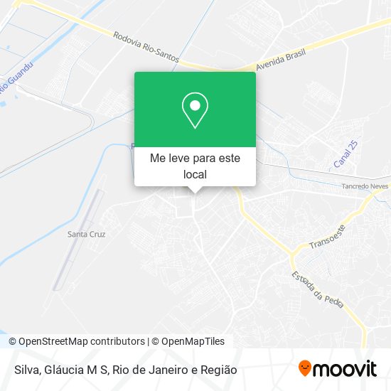 Silva, Gláucia M S mapa