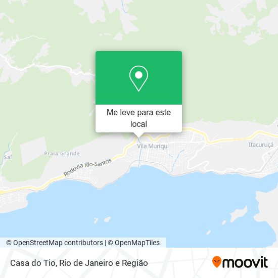 Casa do Tio mapa