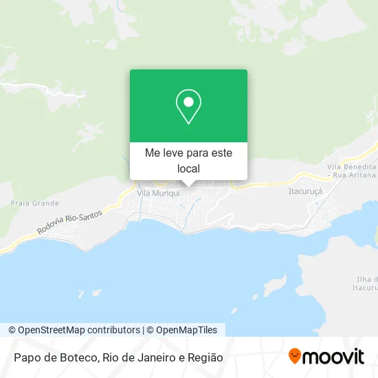 Papo de Boteco mapa