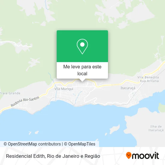 Residencial Edith mapa