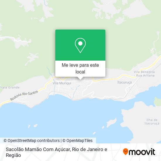 Sacolão Mamão Com Açúcar mapa