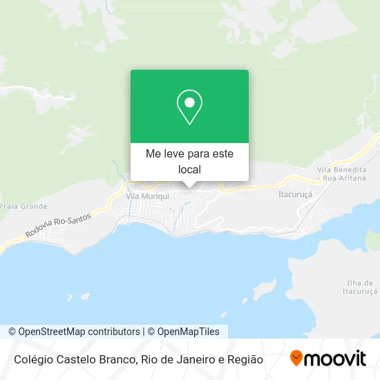 Colégio Castelo Branco mapa