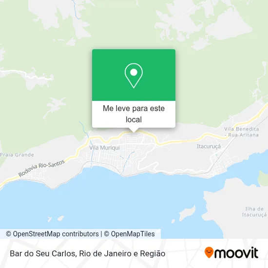 Bar do Seu Carlos mapa