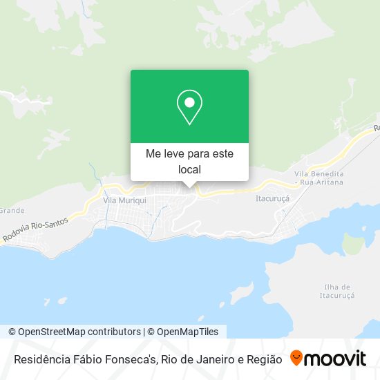 Residência Fábio Fonseca's mapa