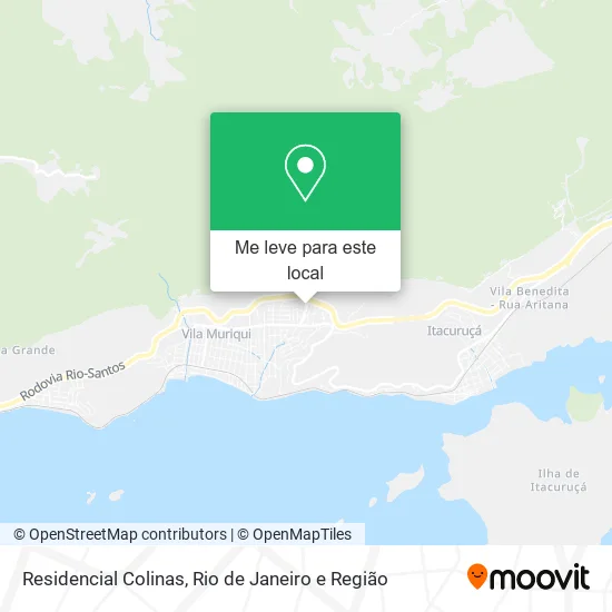 Residencial Colinas mapa