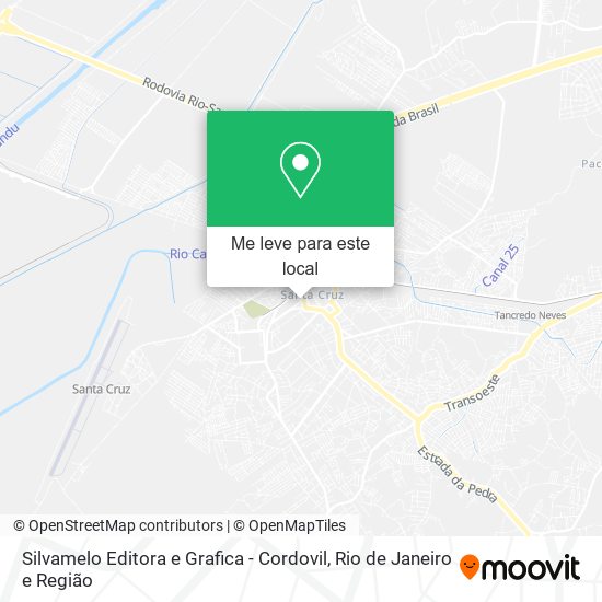 Silvamelo Editora e Grafica - Cordovil mapa