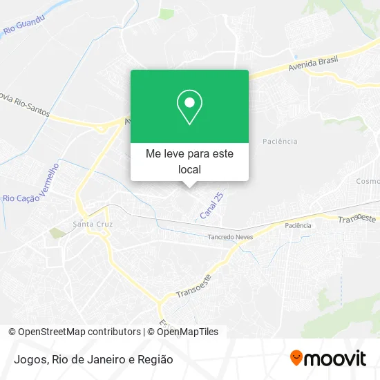 Jogos mapa