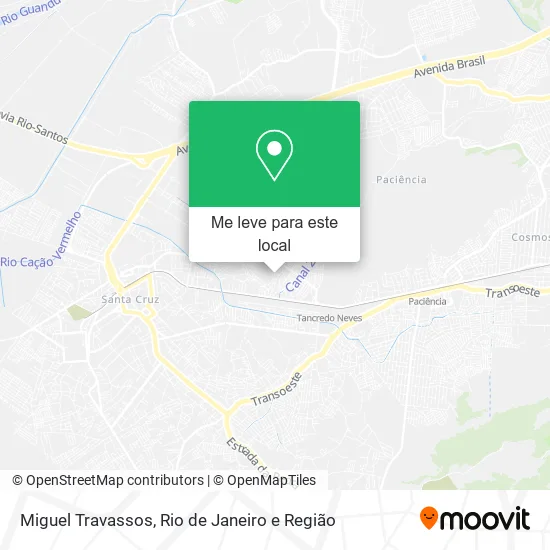 Miguel Travassos mapa
